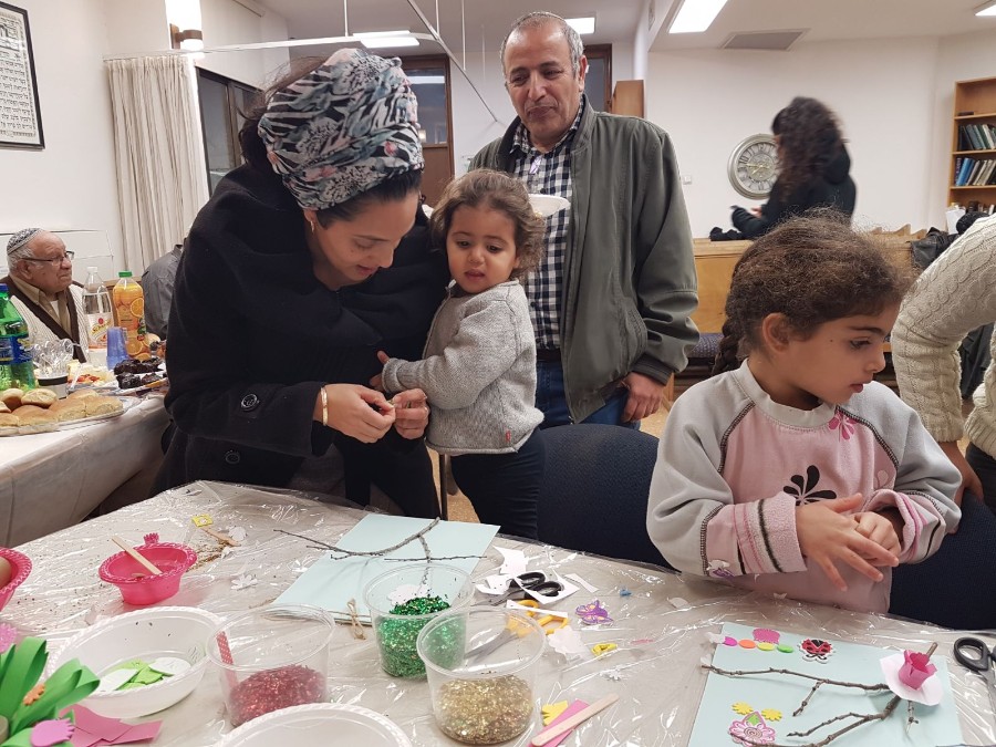 ערב ט"ו בשבט במניין בנוסח תימן