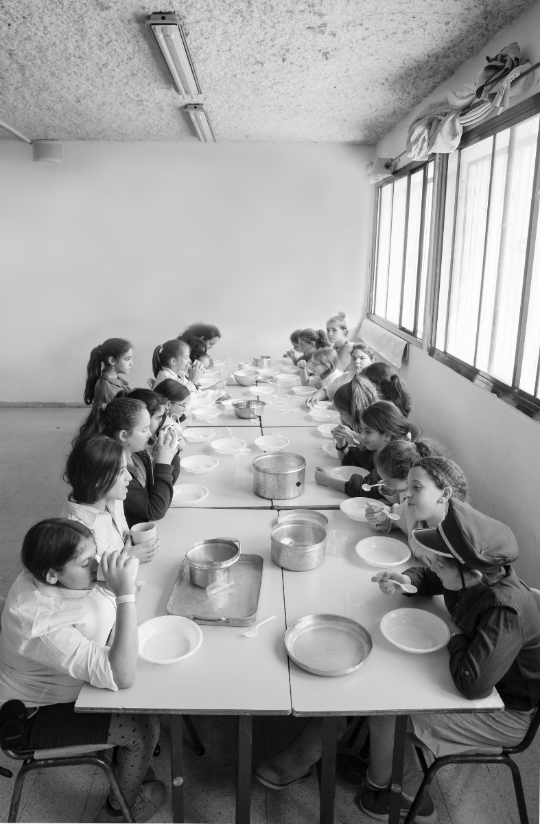 פרוייקט שחזור התמונות של בית הספר חן עפרה לכבודה של שנת ה-70 למדינה