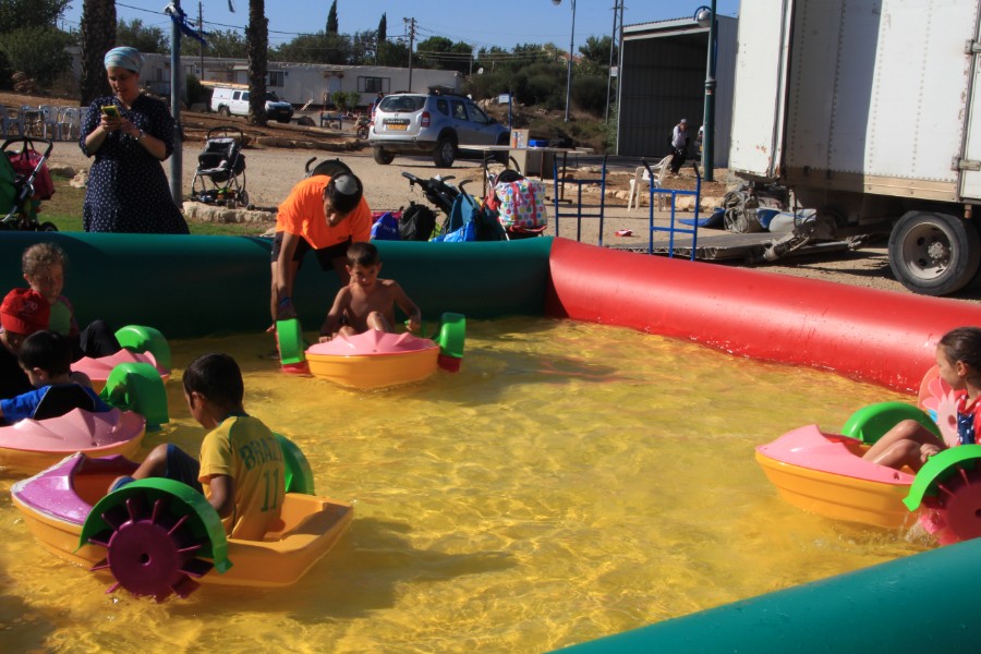 הפנינג מתנפחים רטובים אלול תשע"ח