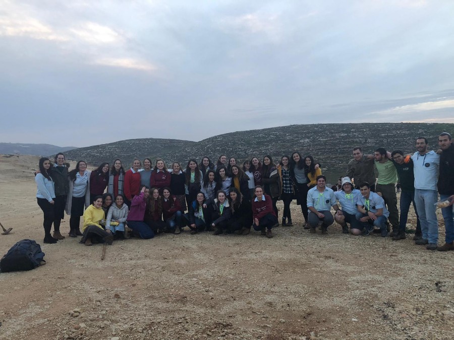 נטיעות בעמיחי בהובלת צוות נחשון