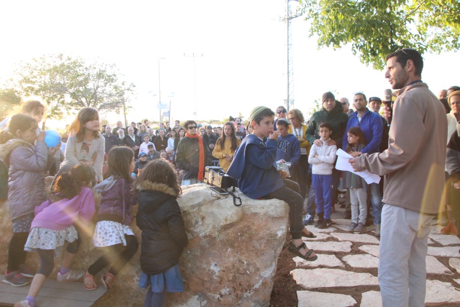 חנוכת גן זכרון בשכונת נווה דוד לזכרו של דוד גרנית