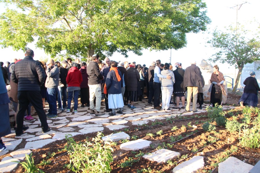 חנוכת גן זכרון בשכונת נווה דוד לזכרו של דוד גרנית