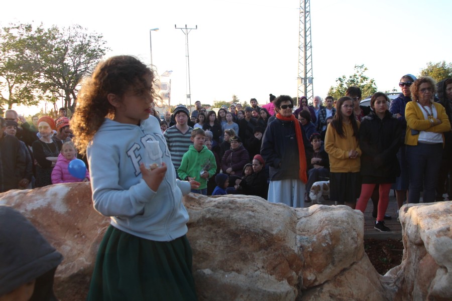 חנוכת גן זכרון בשכונת נווה דוד לזכרו של דוד גרנית