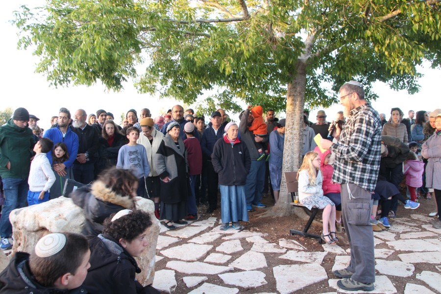 חנוכת גן זכרון בשכונת נווה דוד לזכרו של דוד גרנית