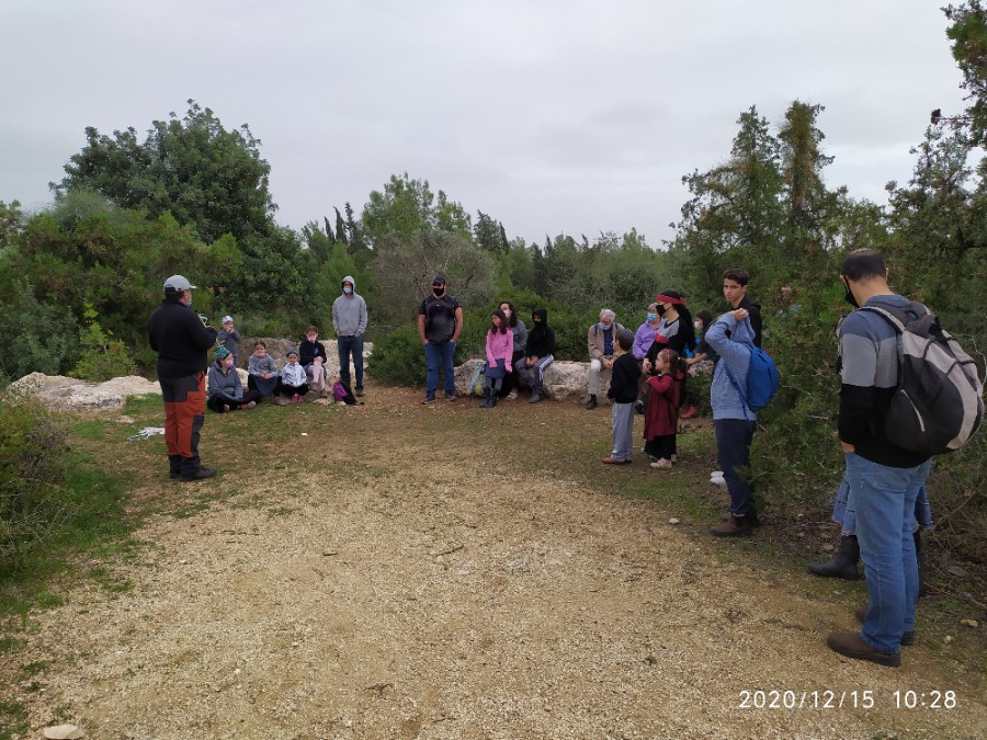 טיול משפחות בעקבות המורדים בהדרכת עקיבא יצחק - חנוכה תשפ"א