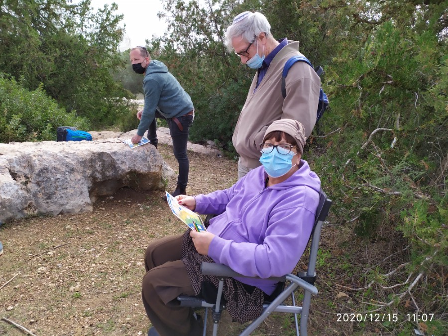 טיול משפחות בעקבות המורדים בהדרכת עקיבא יצחק - חנוכה תשפ"א