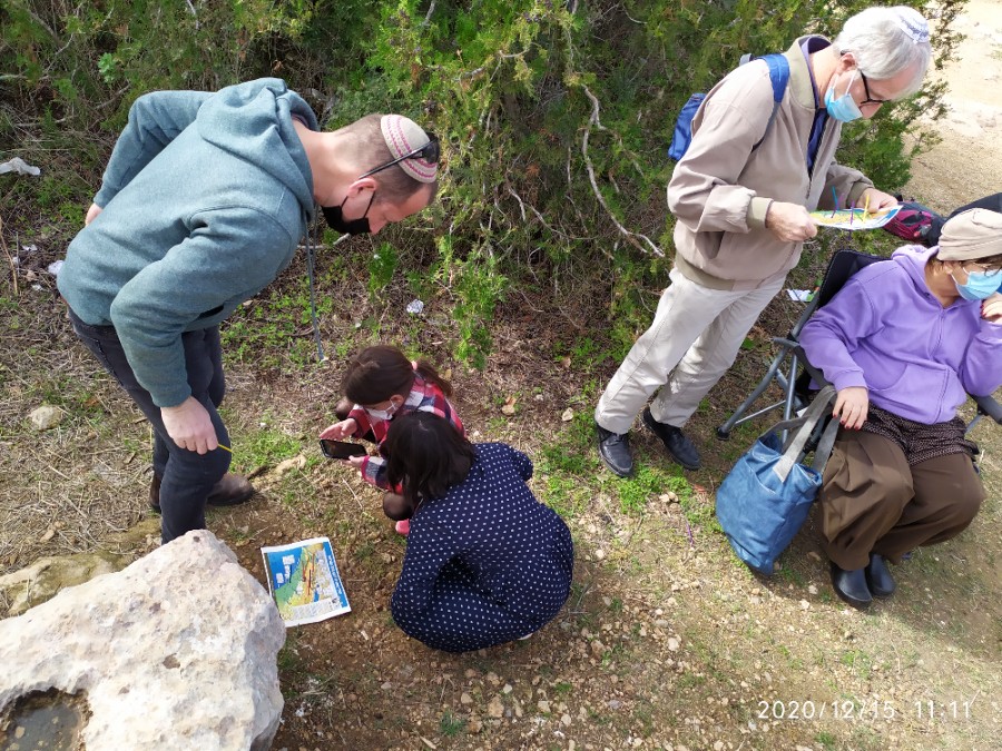 טיול משפחות בעקבות המורדים בהדרכת עקיבא יצחק - חנוכה תשפ"א