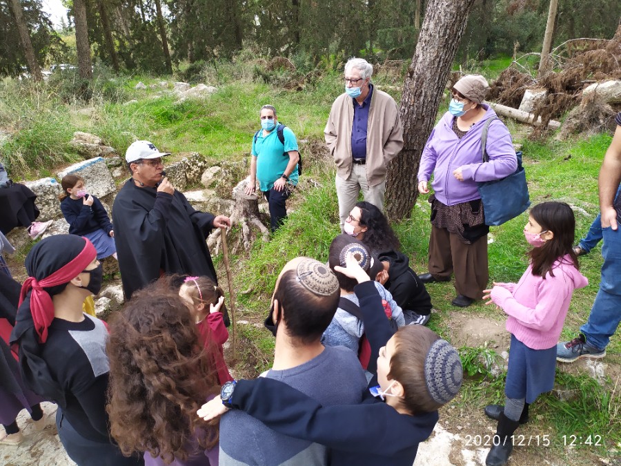 טיול משפחות בעקבות המורדים בהדרכת עקיבא יצחק - חנוכה תשפ"א