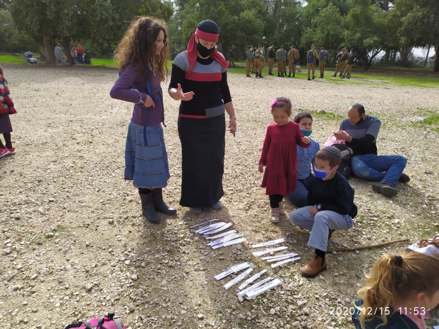 טיול משפחות בעקבות המורדים בהדרכת עקיבא יצחק - חנוכה תשפ"א