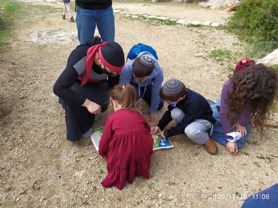 טיול משפחות בעקבות המורדים בהדרכת עקיבא יצחק - חנוכה תשפ"א