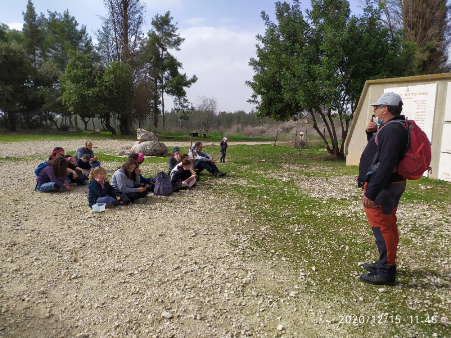 טיול משפחות בעקבות המורדים בהדרכת עקיבא יצחק - חנוכה תשפ"א