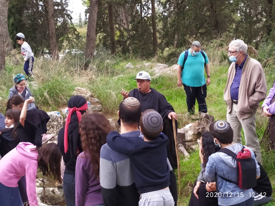 טיול משפחות בעקבות המורדים בהדרכת עקיבא יצחק - חנוכה תשפ"א