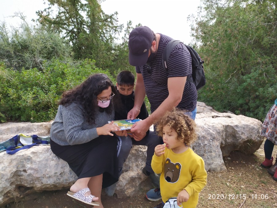 טיול משפחות בעקבות המורדים בהדרכת עקיבא יצחק - חנוכה תשפ"א