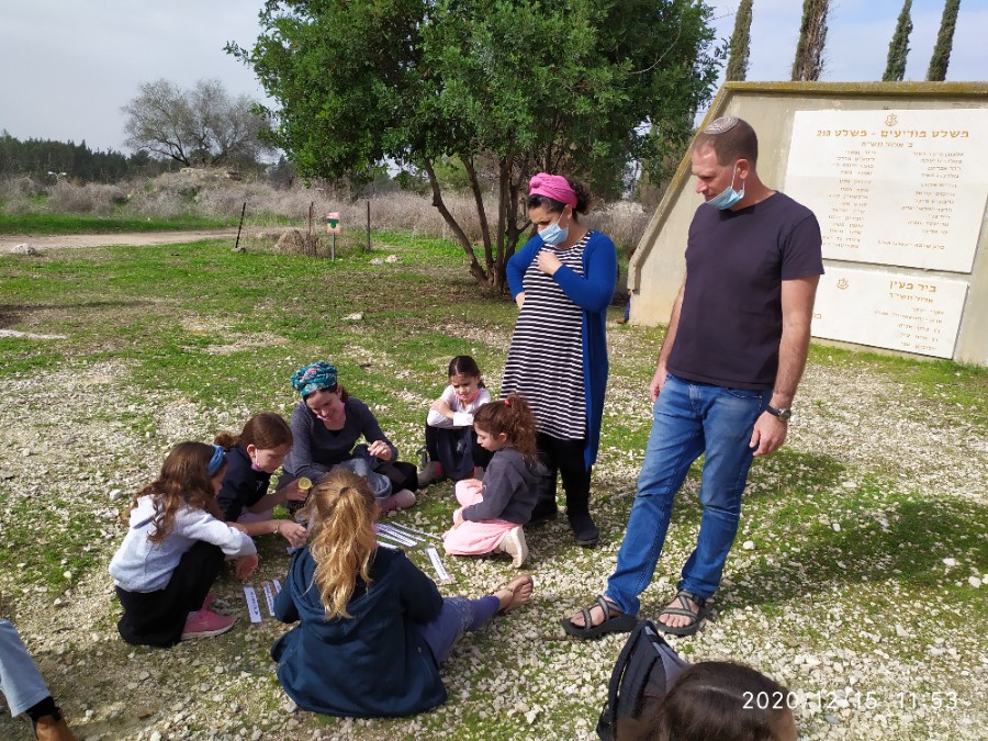 טיול משפחות בעקבות המורדים בהדרכת עקיבא יצחק - חנוכה תשפ"א