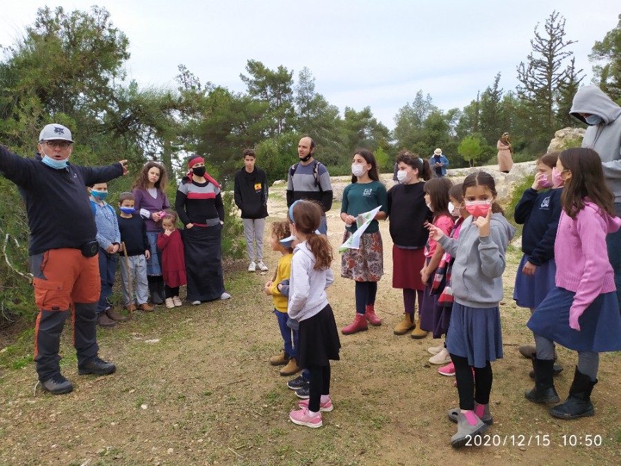 טיול משפחות בעקבות המורדים בהדרכת עקיבא יצחק - חנוכה תשפ"א