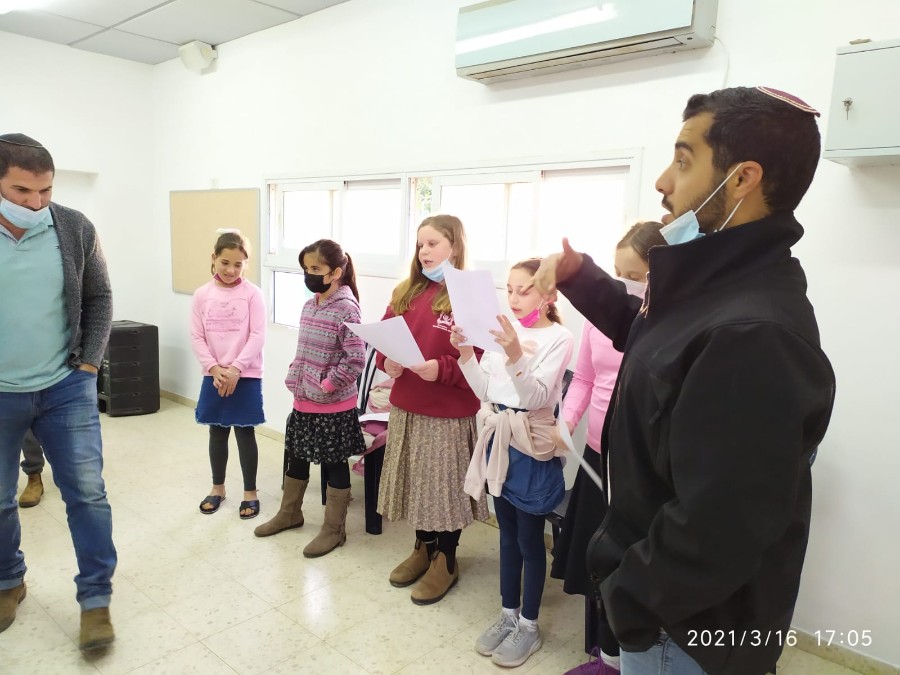 חזרות לטקסי יום הזכרון ויום העצמאות תשפ"א