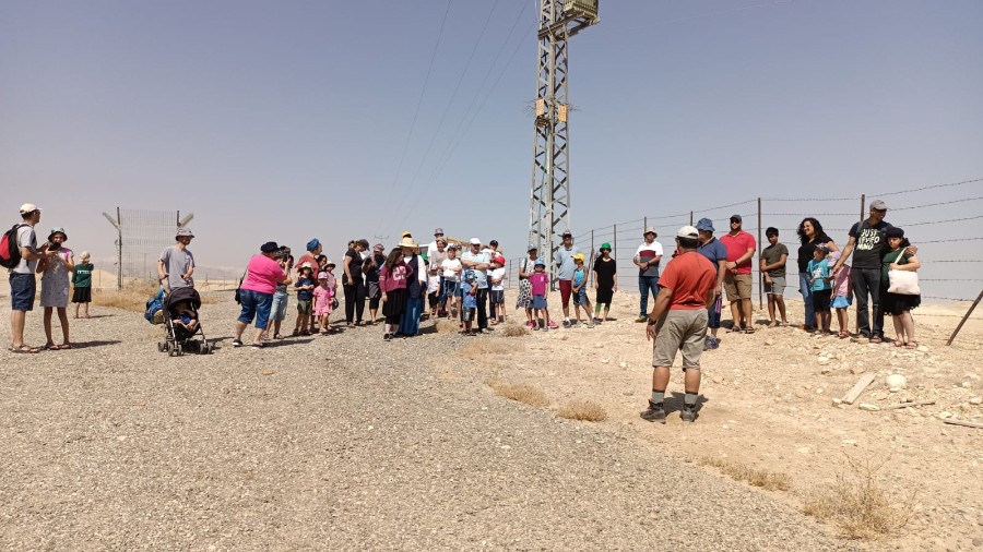 טיול משפחות לבקעה בחוה"מ סוכות בהדרכת עקיבא יצחק