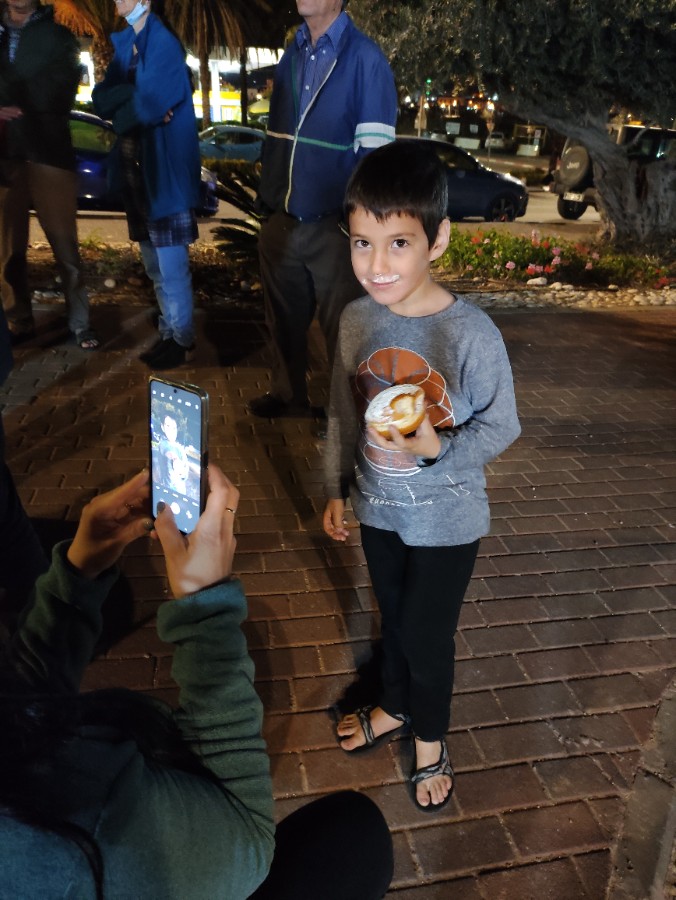 הדלקת נר שלישי של חנוכה תשפ"ב בבית פיני