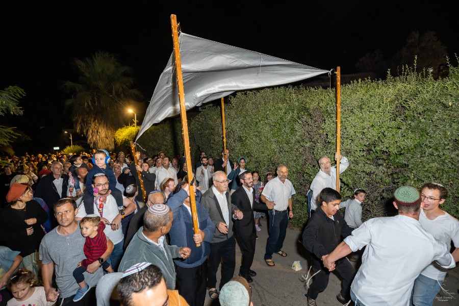 מעמד הכתרת הרב אחיה בן פזי | צילם: ברוך גרינברג