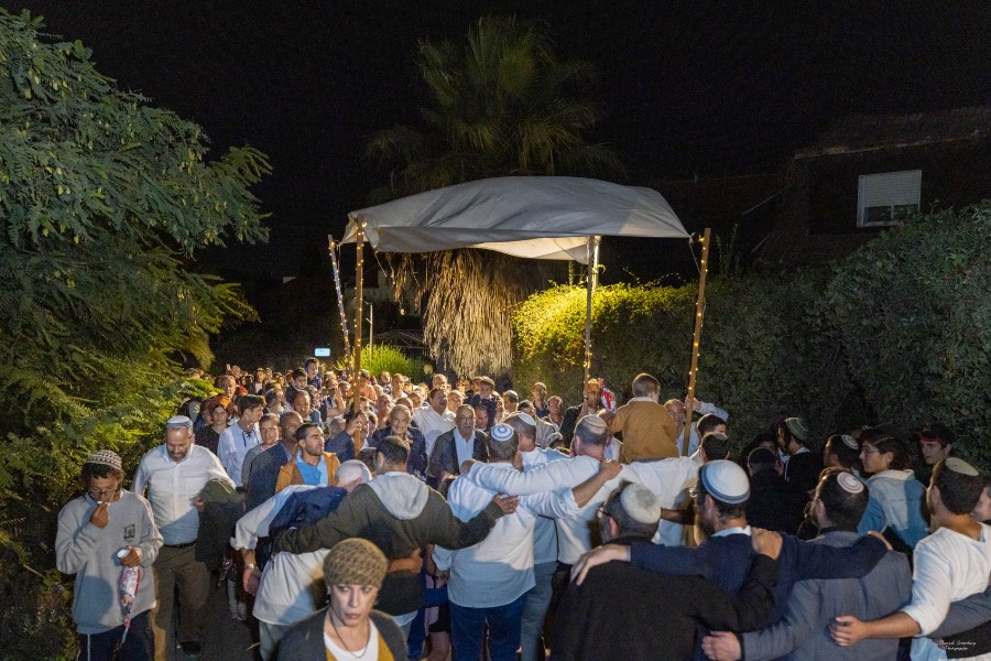 מעמד הכתרת הרב אחיה בן פזי | צילם: ברוך גרינברג