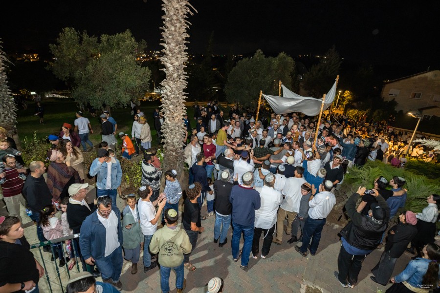 מעמד הכתרת הרב אחיה בן פזי | צילם: ברוך גרינברג