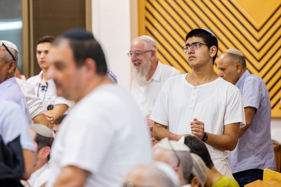 מעמד הכתרת הרב אחיה בן פזי | צילם: ברוך גרינברג