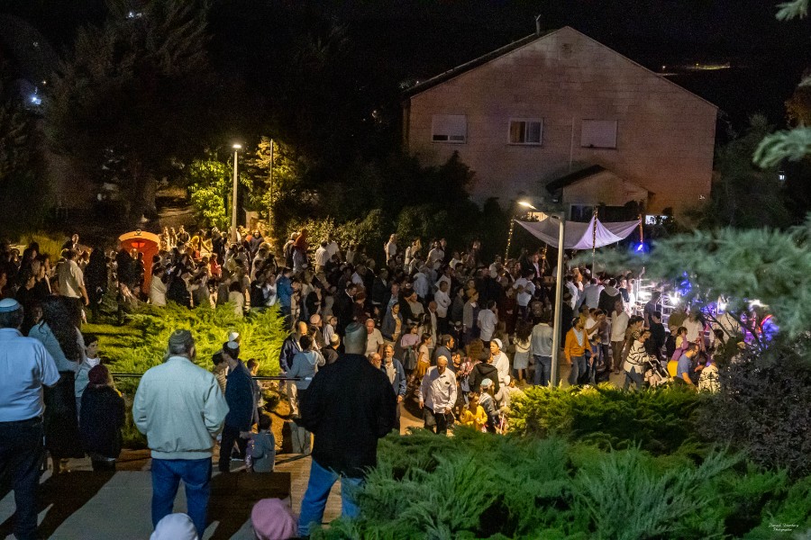 מעמד הכתרת הרב אחיה בן פזי | צילם: ברוך גרינברג