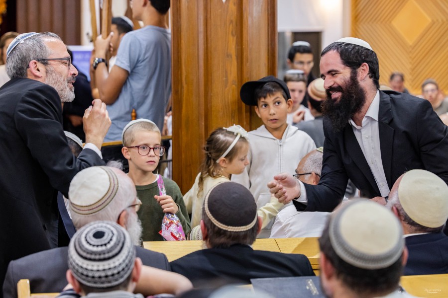 מעמד הכתרת הרב אחיה בן פזי | צילם: ברוך גרינברג