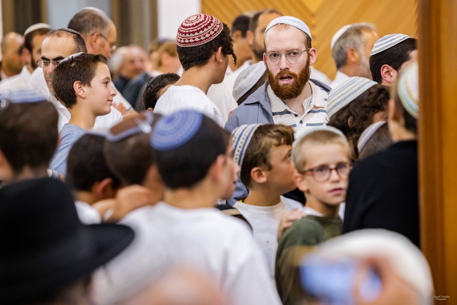 מעמד הכתרת הרב אחיה בן פזי | צילם: ברוך גרינברג