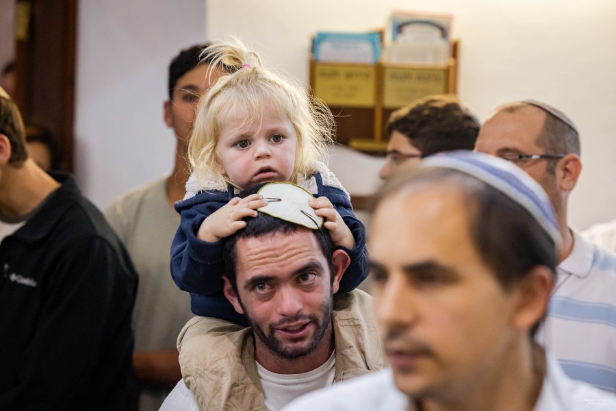 מעמד הכתרת הרב אחיה בן פזי | צילם: ברוך גרינברג