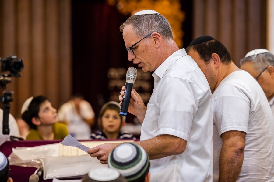 מעמד הכתרת הרב אחיה בן פזי | צילם: ברוך גרינברג