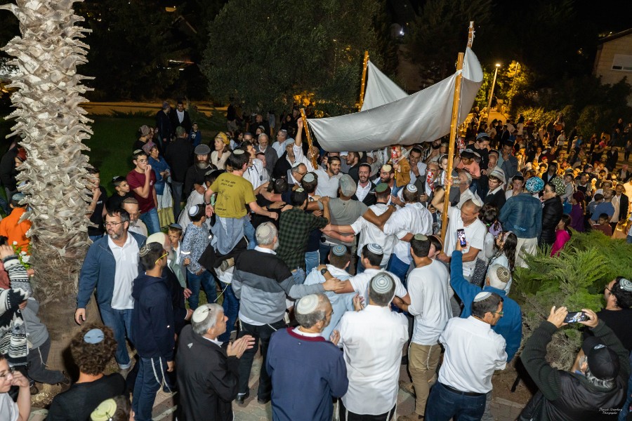 מעמד הכתרת הרב אחיה בן פזי | צילם: ברוך גרינברג