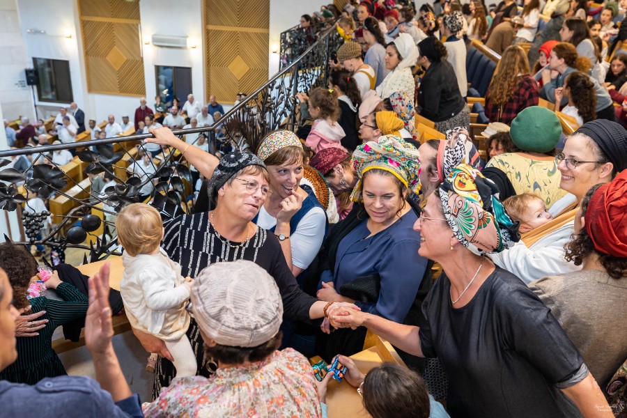 מעמד הכתרת הרב אחיה בן פזי | צילם: ברוך גרינברג