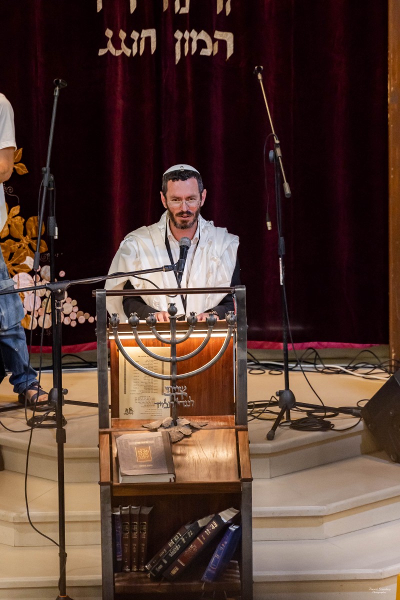 מעמד הכתרת הרב אחיה בן פזי | צילם: ברוך גרינברג