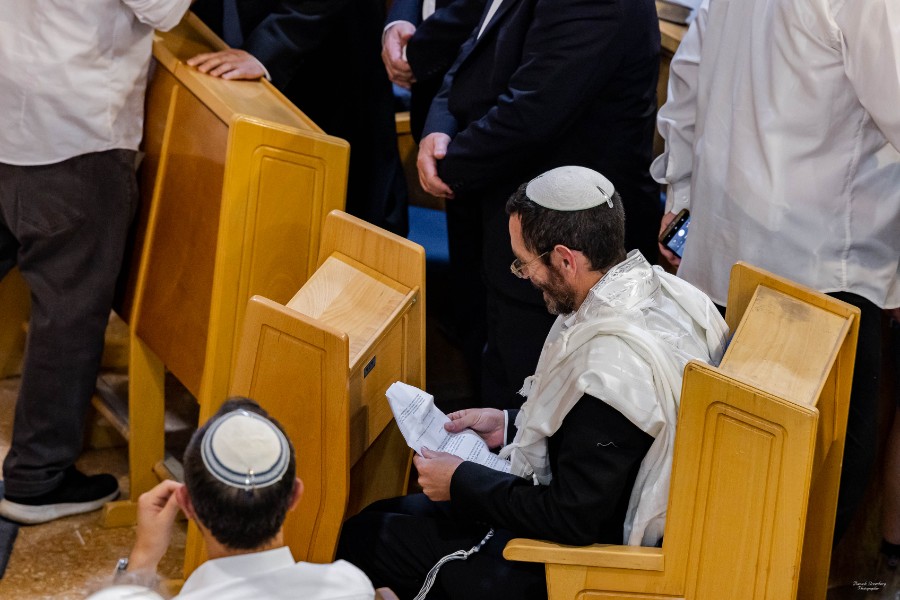 מעמד הכתרת הרב אחיה בן פזי | צילם: ברוך גרינברג