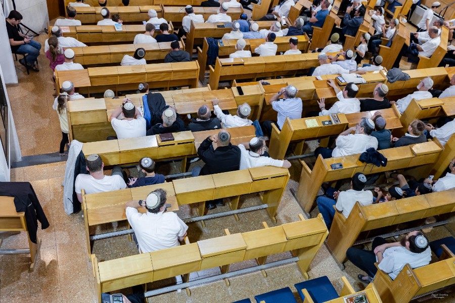 מעמד הכתרת הרב אחיה בן פזי | צילם: ברוך גרינברג