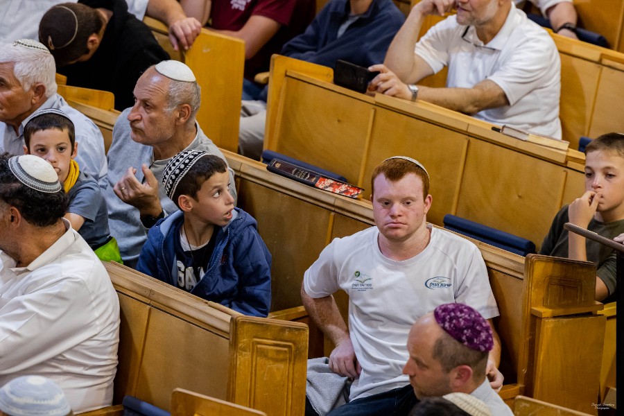 מעמד הכתרת הרב אחיה בן פזי | צילם: ברוך גרינברג