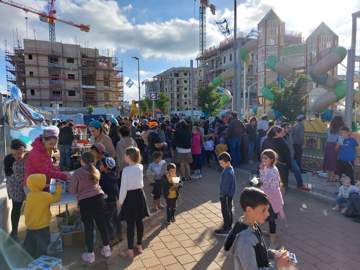 טקס חנוכת 'דרך חנן' (פורת) בעפרה