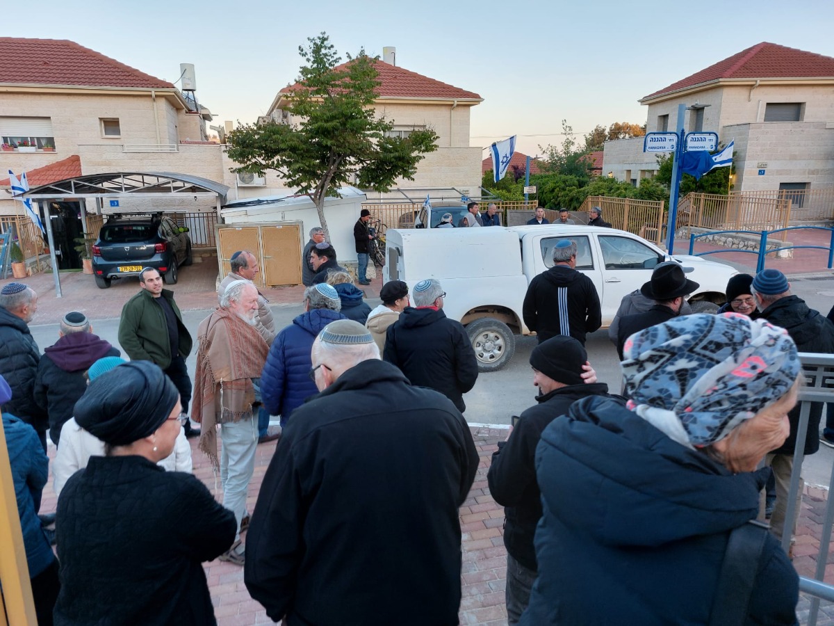 טקס חנוכת 'דרך חנן' (פורת) בעפרה