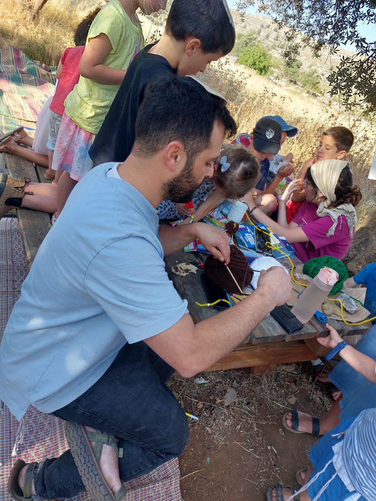 פעילות לילדים עם בית ספר שדה עפרה