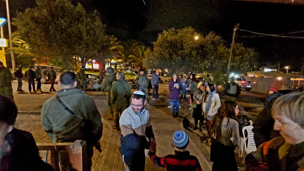 הדלקת נרות משותפת בבית פיני - חנוכה תשפ"ה